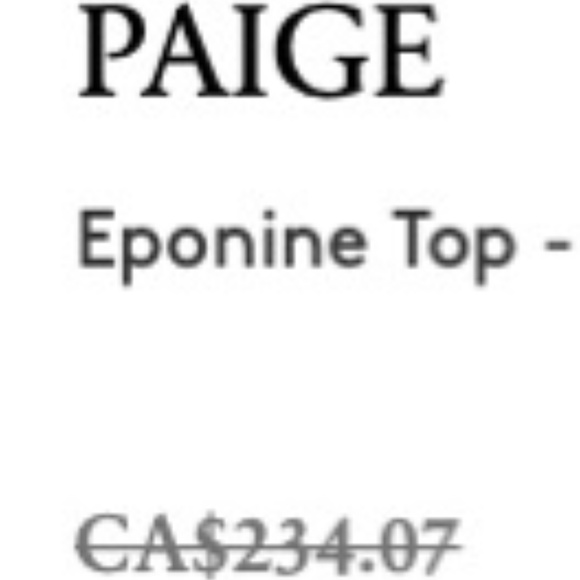 PAIGE Eponine Top - Picture 14 of 14